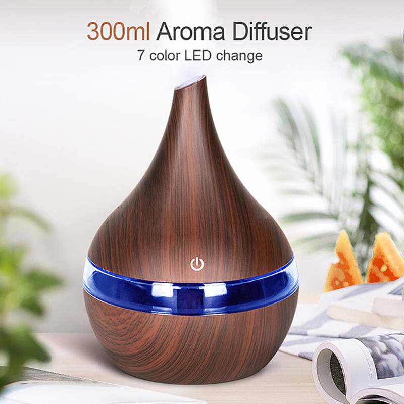Xiaomi USB Aroma Diffuser Humidifier Aromatherapy Essential Oil Diffuser Cool Mist Mini Humidifier for Car Home Office Bedroom