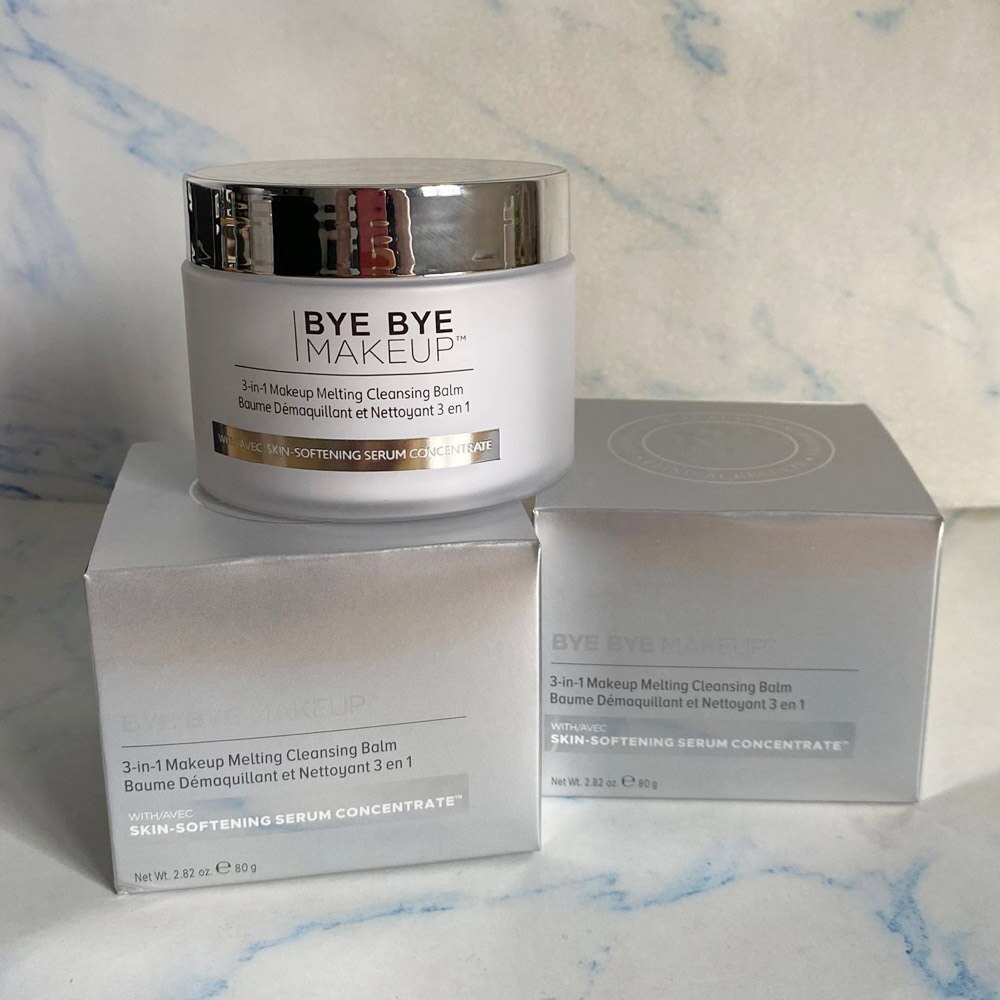 6Pcs/Lot Wholesale Bye Bye Makeup 3-in-1 Makeup Melting Cleansing Balm 80g Facial Cosmetics Remover Cream