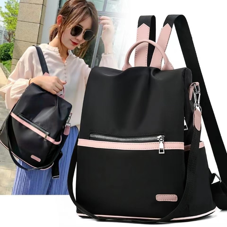 New Fashion Anti-Theft Backpack For Women Casual School Bags With Pendant Girl Shoulder Bag Travel Bags For Girls Schoolbags