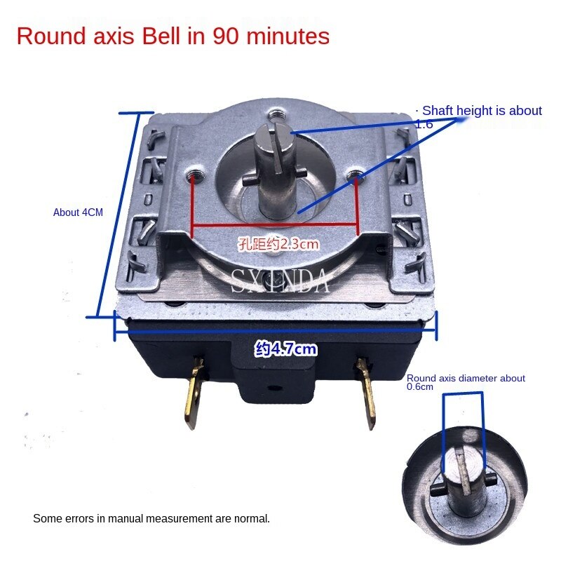 Electric Pressure Cooker Timer Oven Rice Cooker Timer With Bell Mechanical DKJ-Y 30/60/90 Minutes