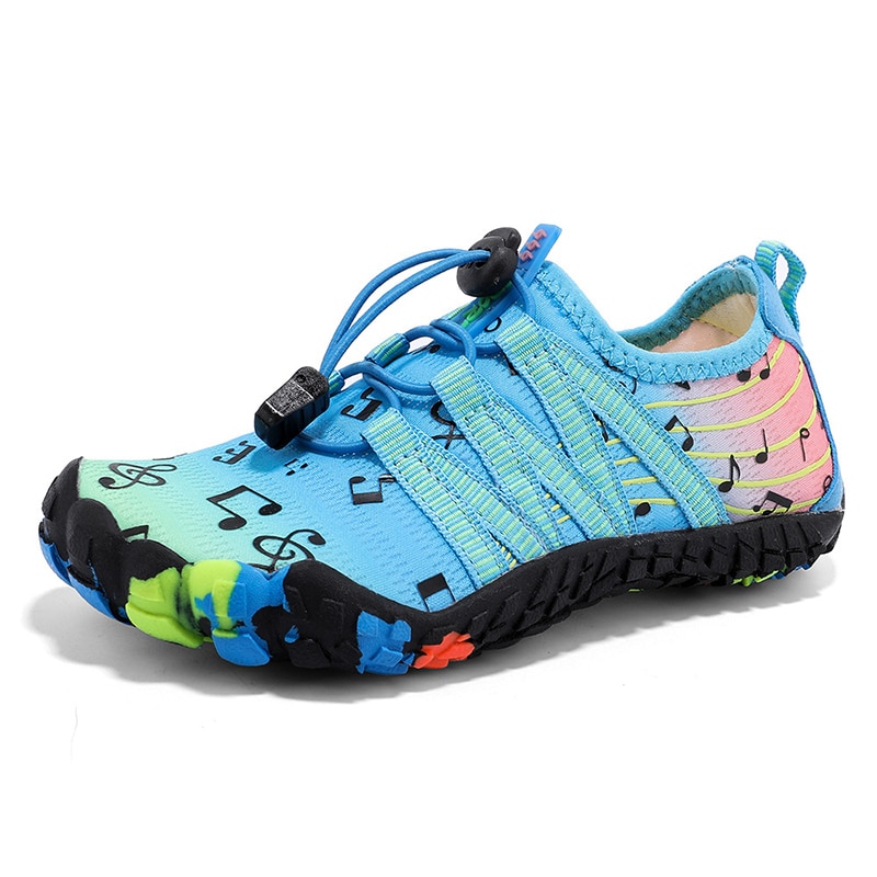 Kids Boy Girl Aqua Shoes Breathable Water Socks Non-slip Outdoor Sneakers Wading Kayaking Sports Shoes Beach Barefoot Footwear